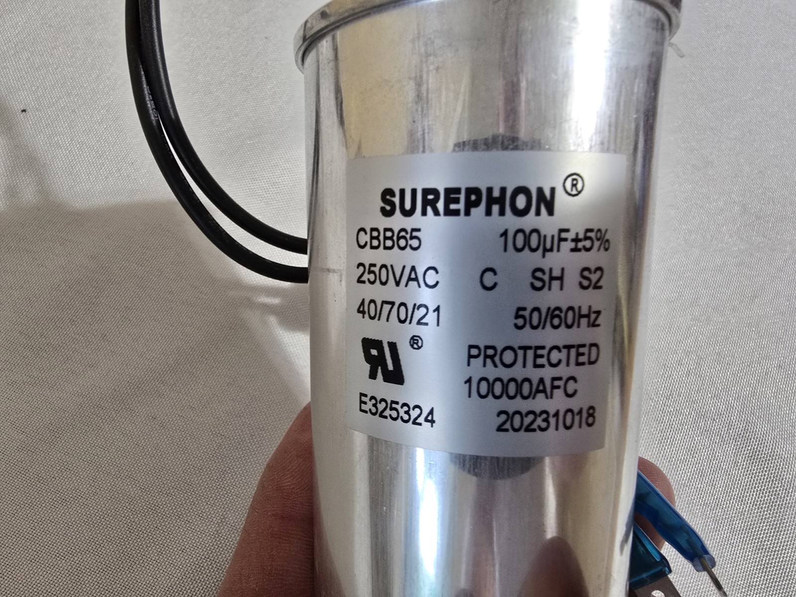 Husqvarna PW2300 Pressure Washer – OEM Replacement Parts Capacitor CBB65