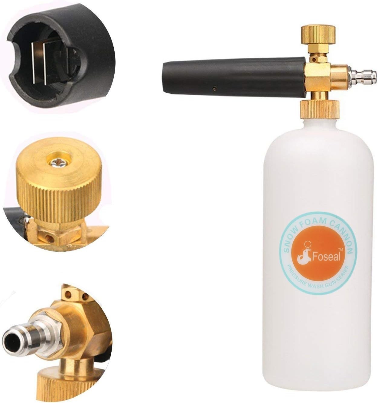 Foam Cannon, Heavy Duty Car Foam Blaster Adjustable Snow Foam