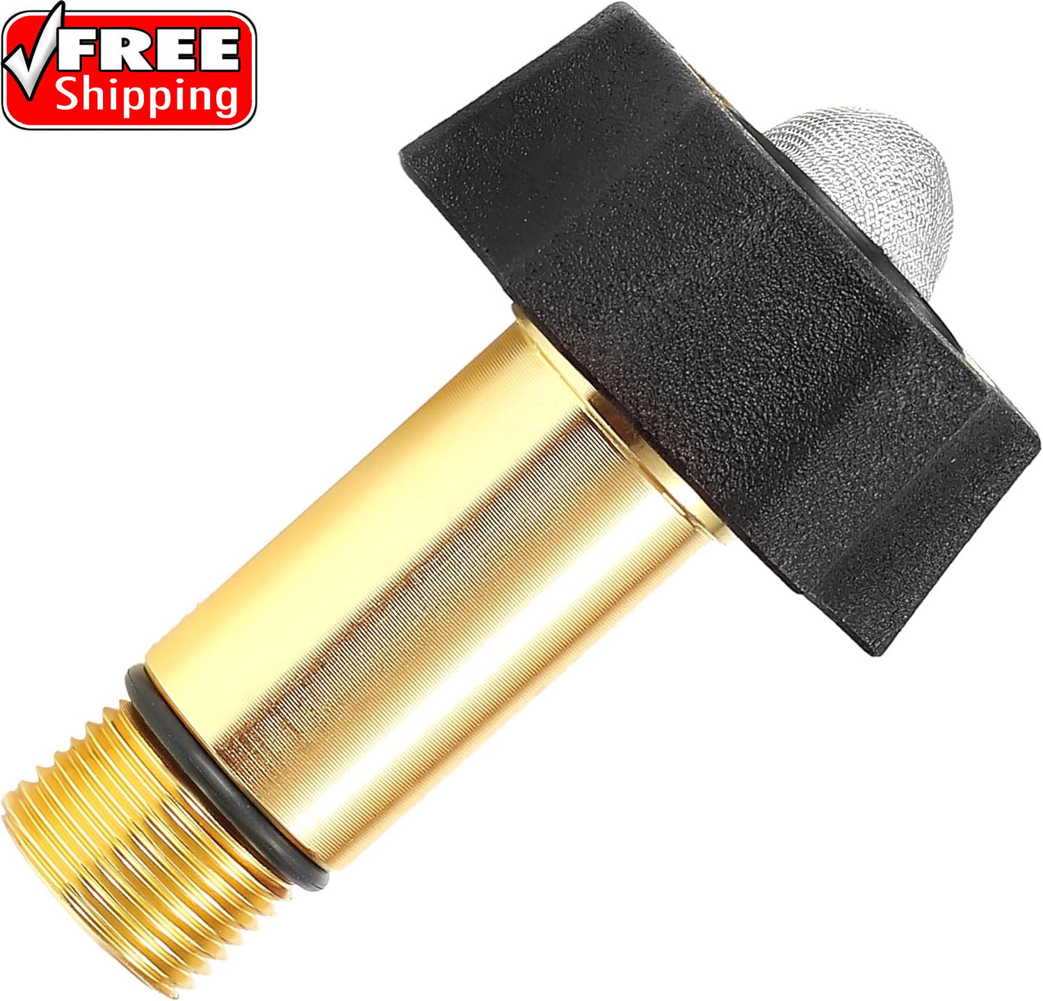 Pressure Washer Pump Parts Water Inlet Fitting, 3/4″ Female to 3/8″ Male Pressur