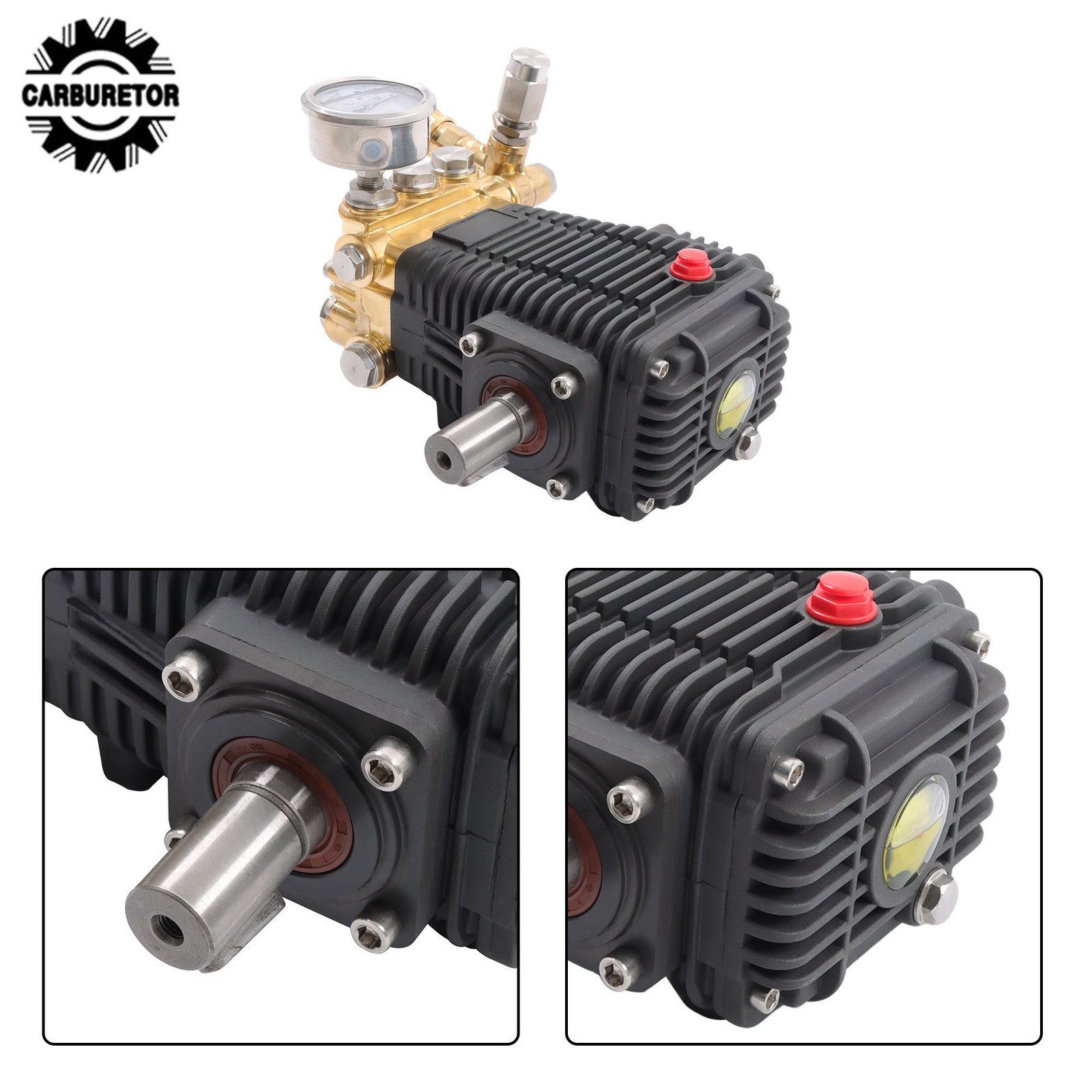 5.6GPM General Pressure Washer Pump 4.5 HP Right Shaft 24 mm 3500 PSI