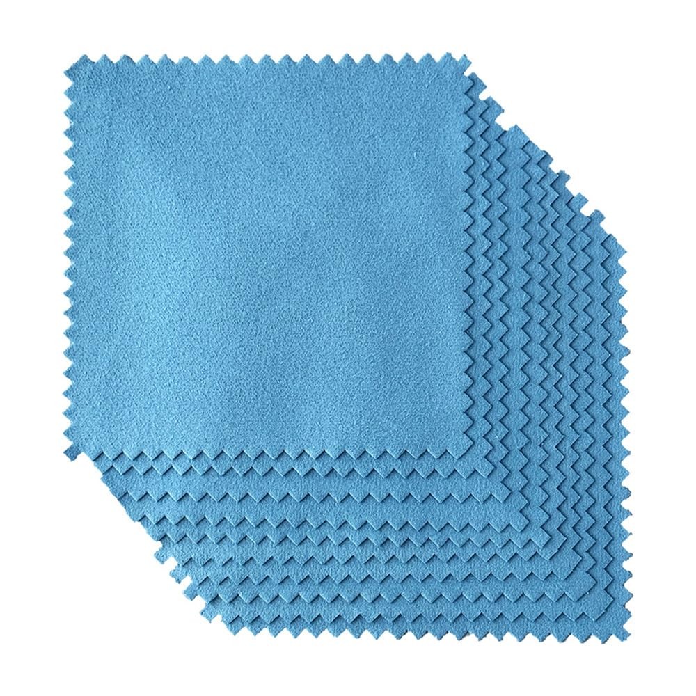 Microfiber Suede Applicator Cloths with Pad, 10-Pack, 4×4 inch,…