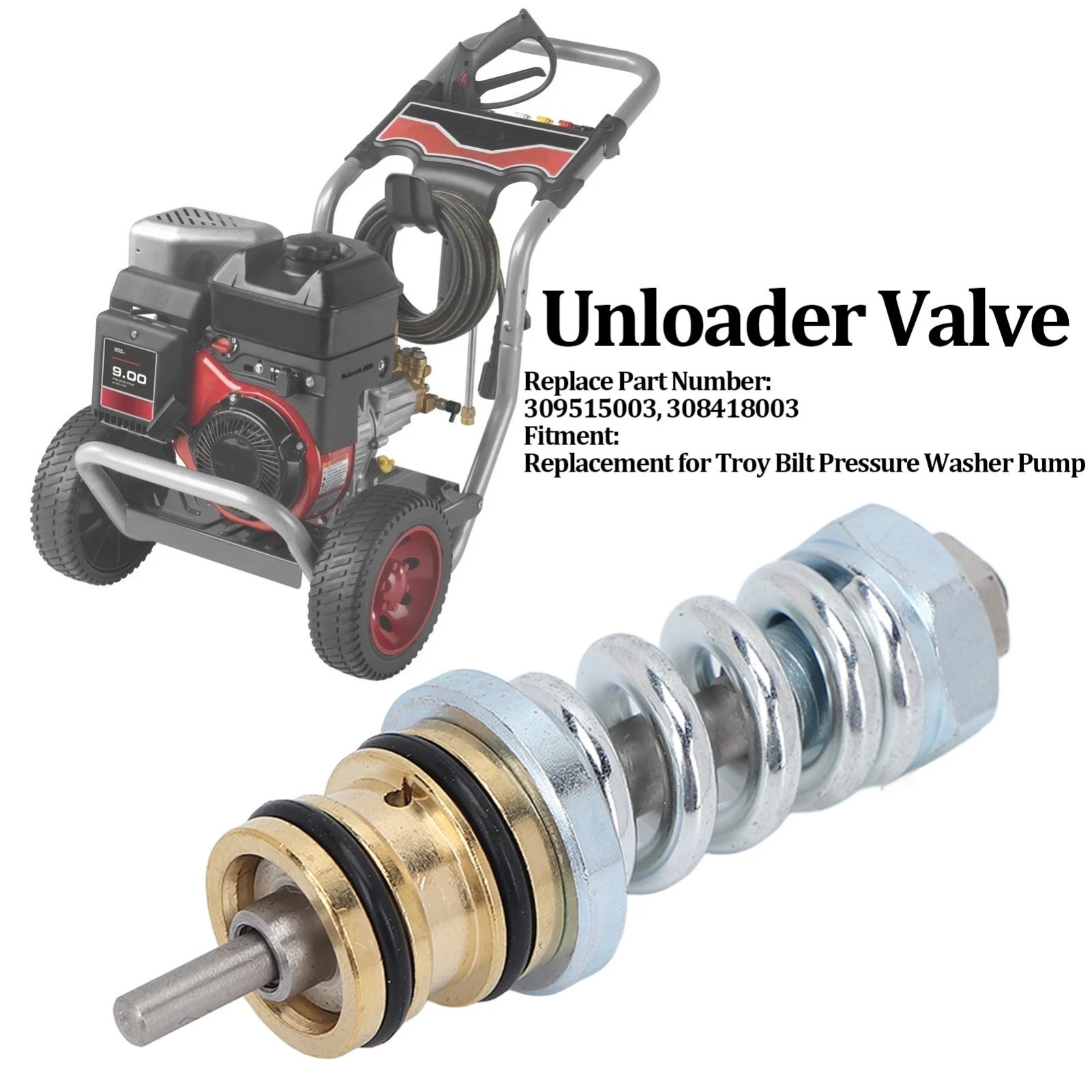 Pressure Washer Pump, Unloader Valve Washer, Valve.