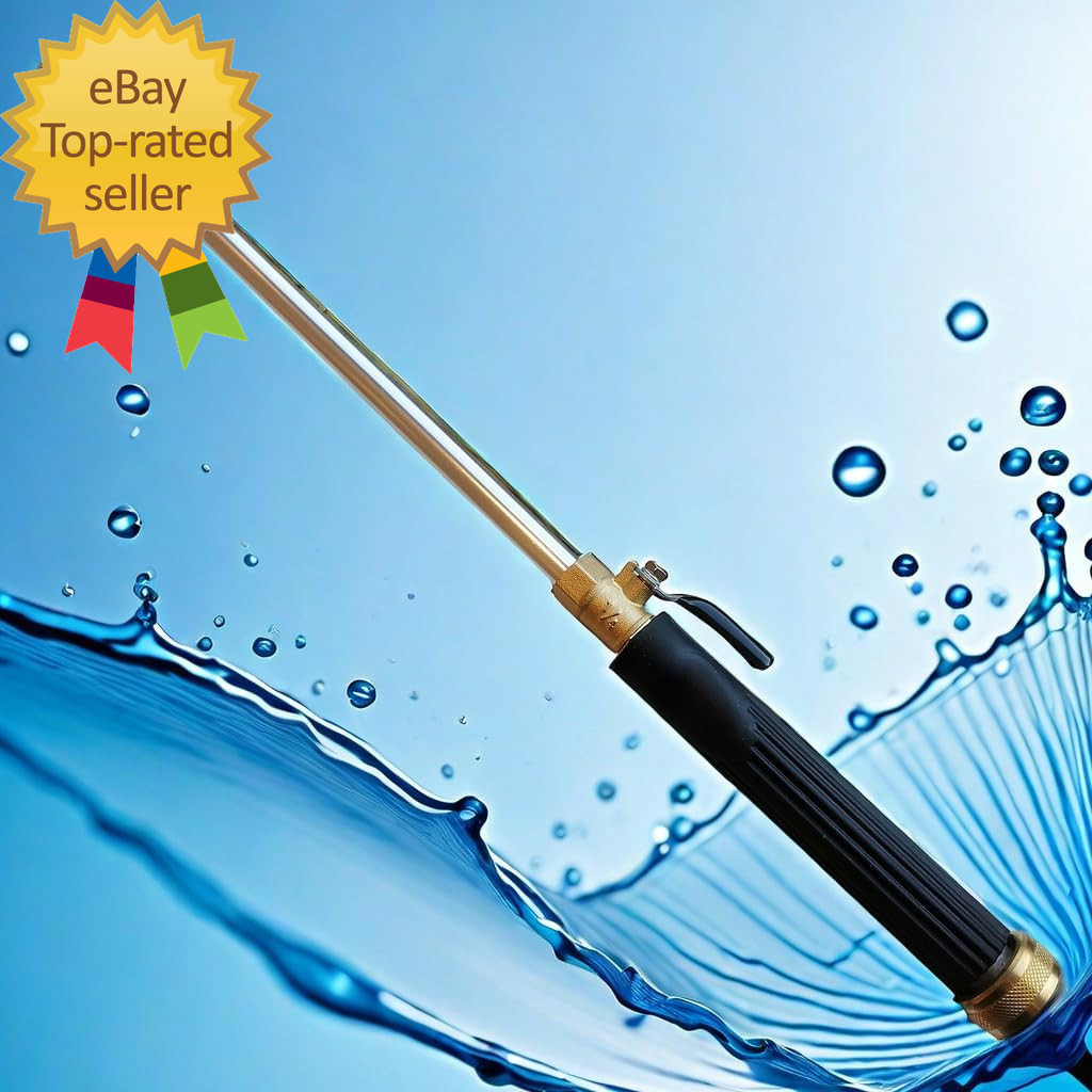 Upgraded Pressure Washer Wand Brass Water Jet Nozzle for Garden Hose