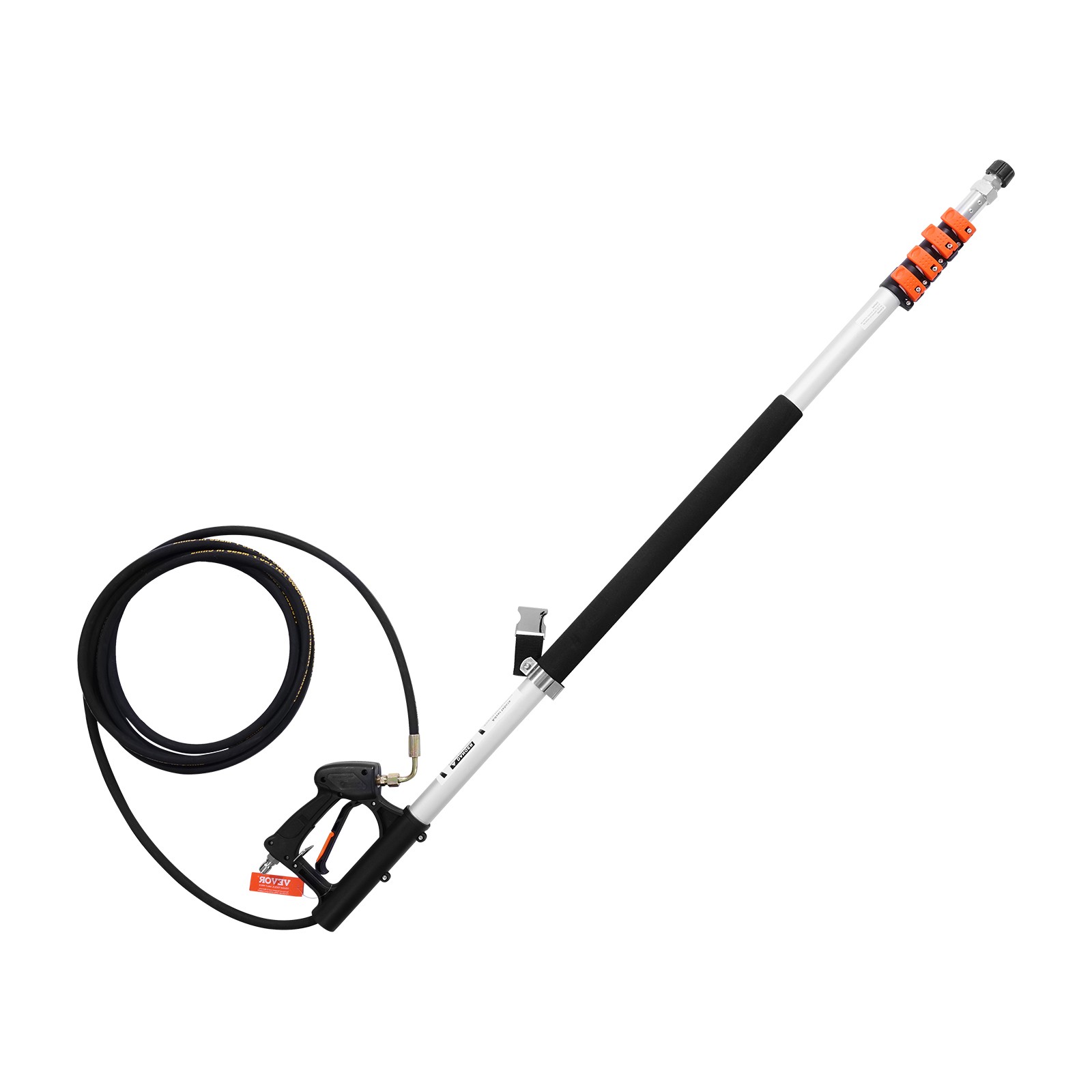 VEVOR 4000psi Pressure Washer Telescoping Wand 21ft Spray Wand with Brush Head