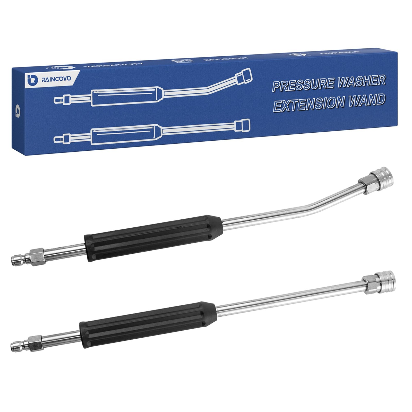 Pressure Washer Extension Wand, Anti-Slip Grip Power Washer Lance for Car Was…