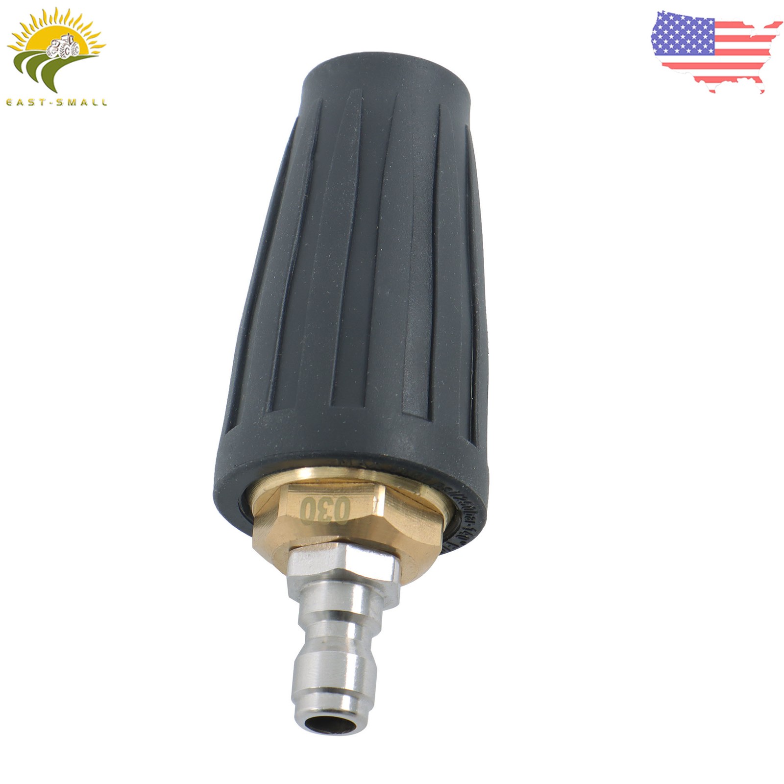 High Pressure 3600 PSI Rotating Turbine Nozzle Set with 5 Spray Nozzles 1/4 inch