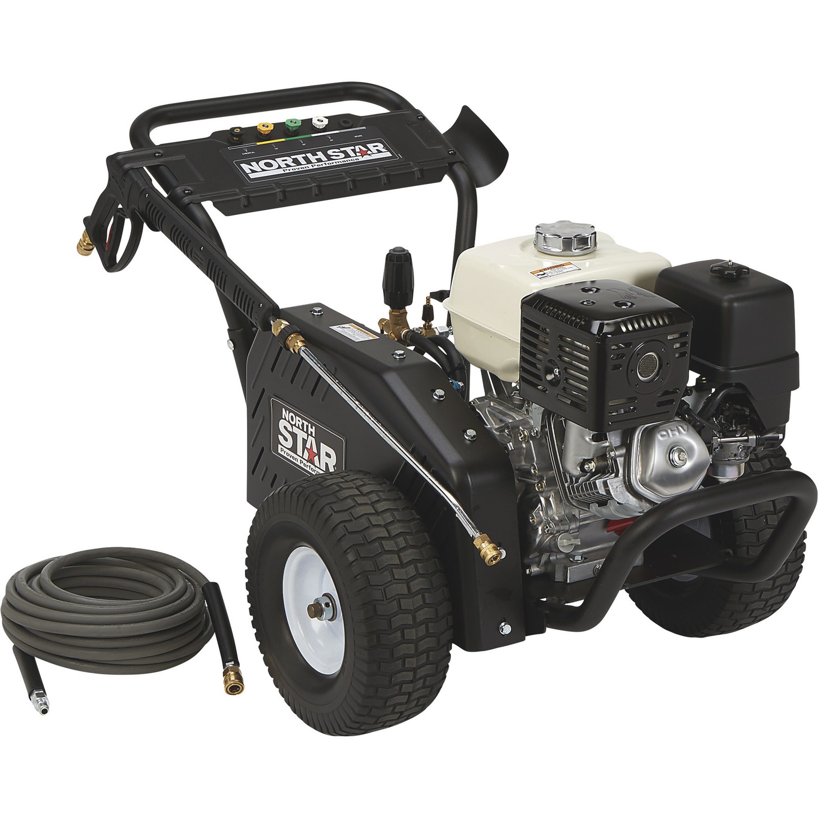 NorthStar Gas Cold Water Pressure Washer, Honda GX390 OHV Engine, 4000 PSI, 3.5