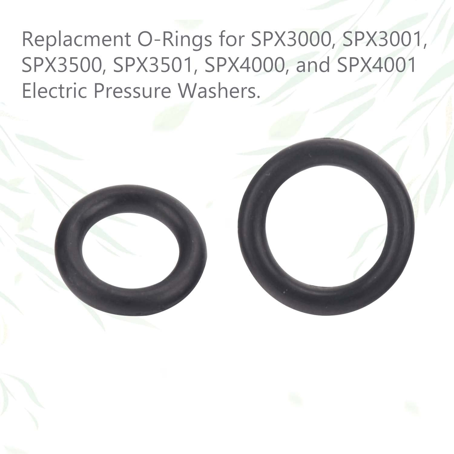 SPX3000 Pressure Washer O-Rings for Sun Joe SPX3001, SPX3501, SPX3500, SPX4000,