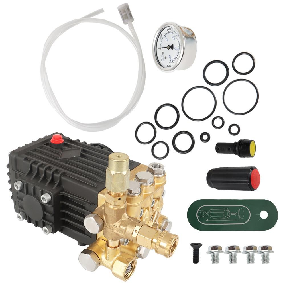 3600 PSI 4.9GPM Belt Drive Pressure Power Washer Pump 24mm Solid Shaft New