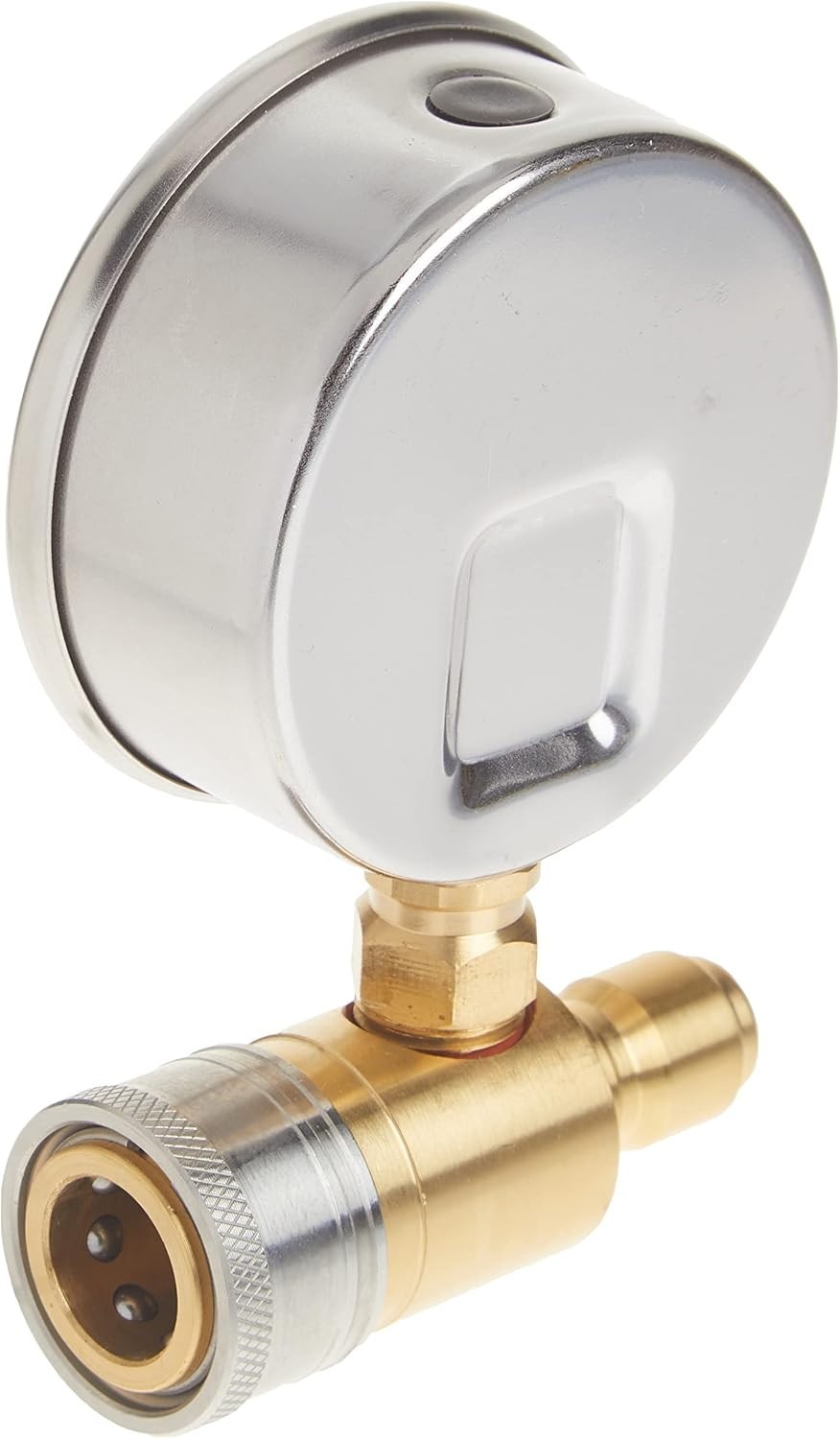 2.5 Inch Pressure Gauge for Pressure Washers, 5000 PSI with Quick Connect Plug