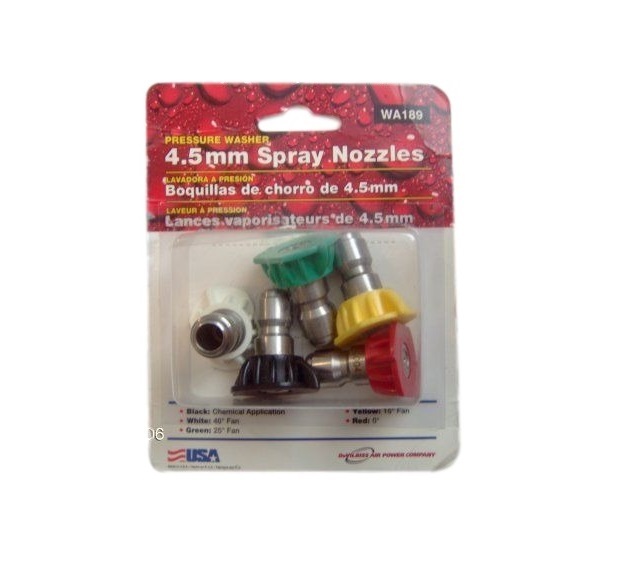 Devilbiss 5 Quick Couple Pressure Washer Quick Tips 4.5mm 4.0GPM 5000PSI