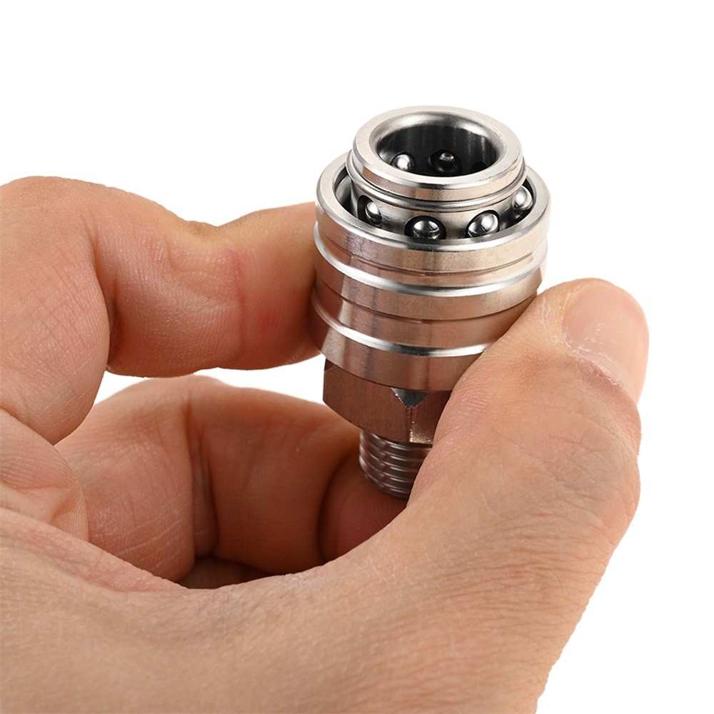4Set NPT 1/4 Inch Quick Connect Pressure Washer Fittings Quick Connect Kit