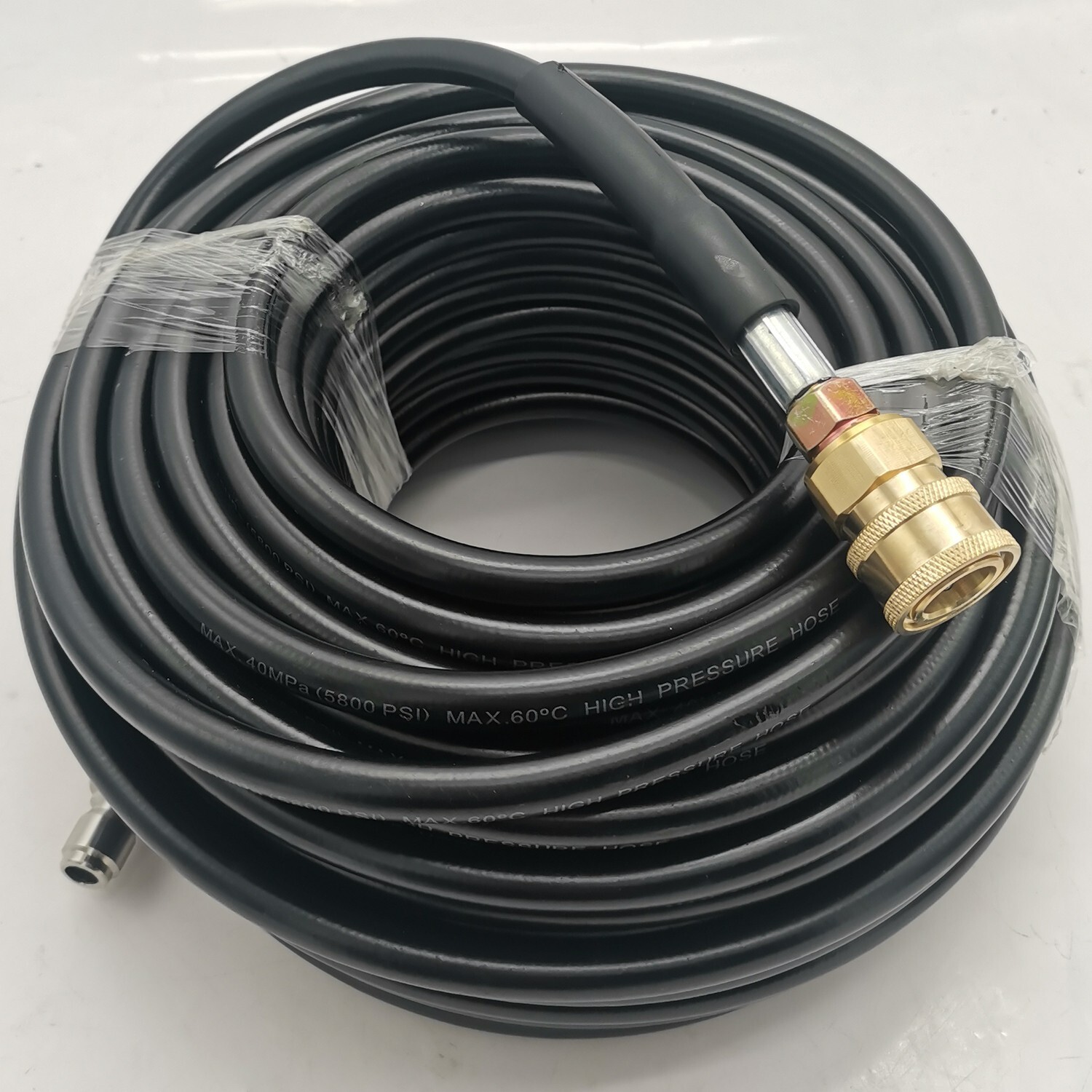 100ft Replacement/Extension Hose w/ 3/8 In QC Connection 5800PSI Pressure Washer