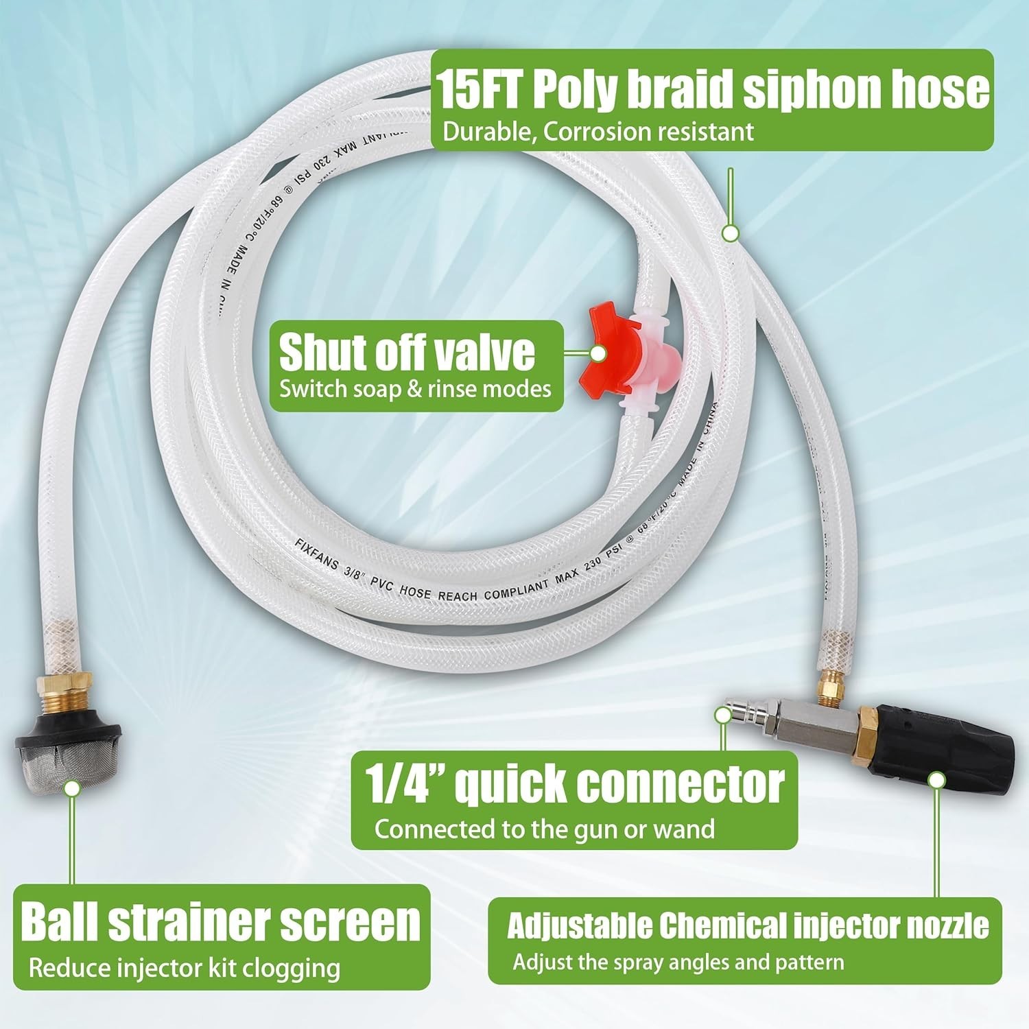 Long Range Chemical Injector Kit