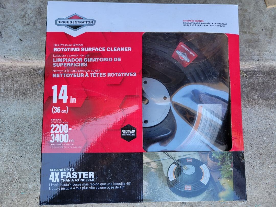 Briggs Stratton Rotating Surface Cleaner 14 in 36 cm 2200 3400