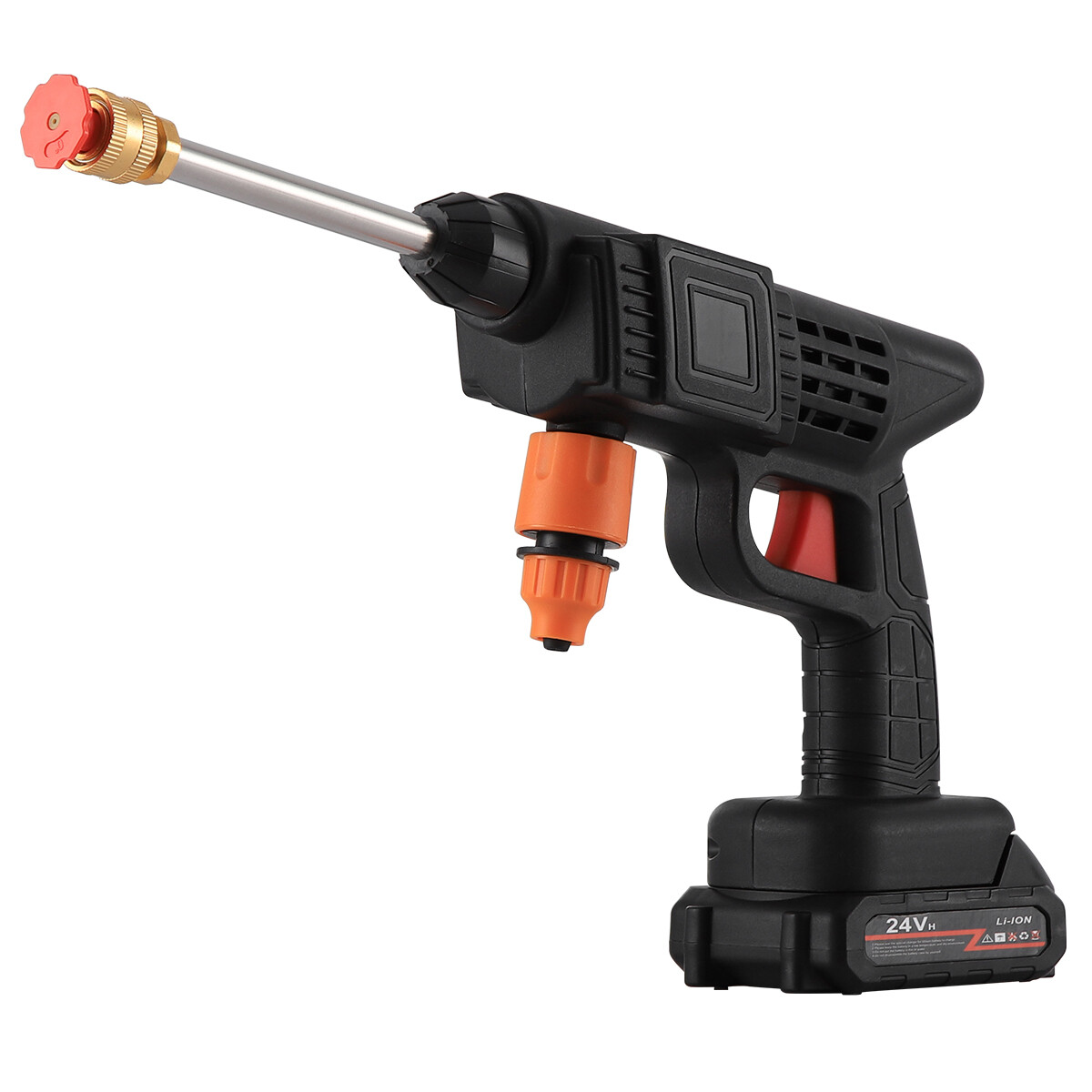 Electric High Pressure Water Spray Gun Portable Cordless Car Washer Cleaner Tool