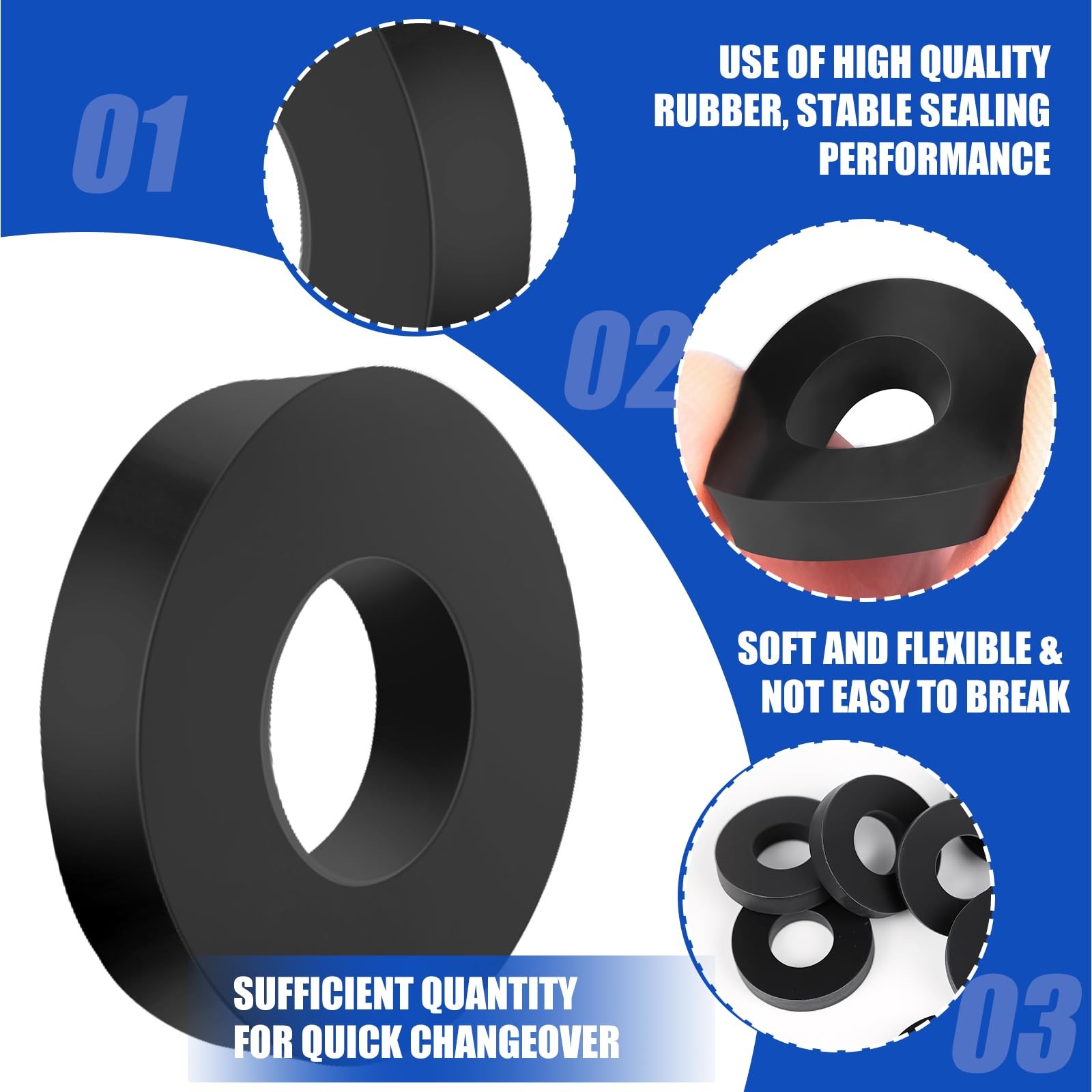 CP19438 Quick Seat Gasket, for TeeJet Nozzle Systems, Leak Resistant Seal – 2…
