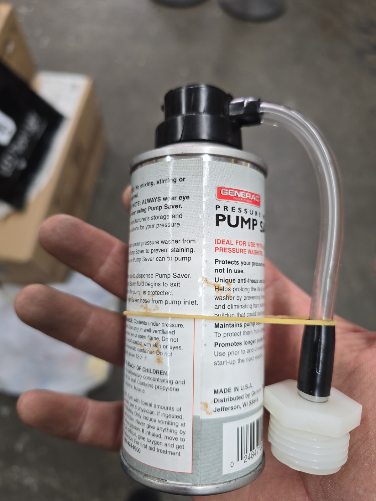Pressure Washer Pump Saver 4FL OZ (Manufactured 2003) 15D