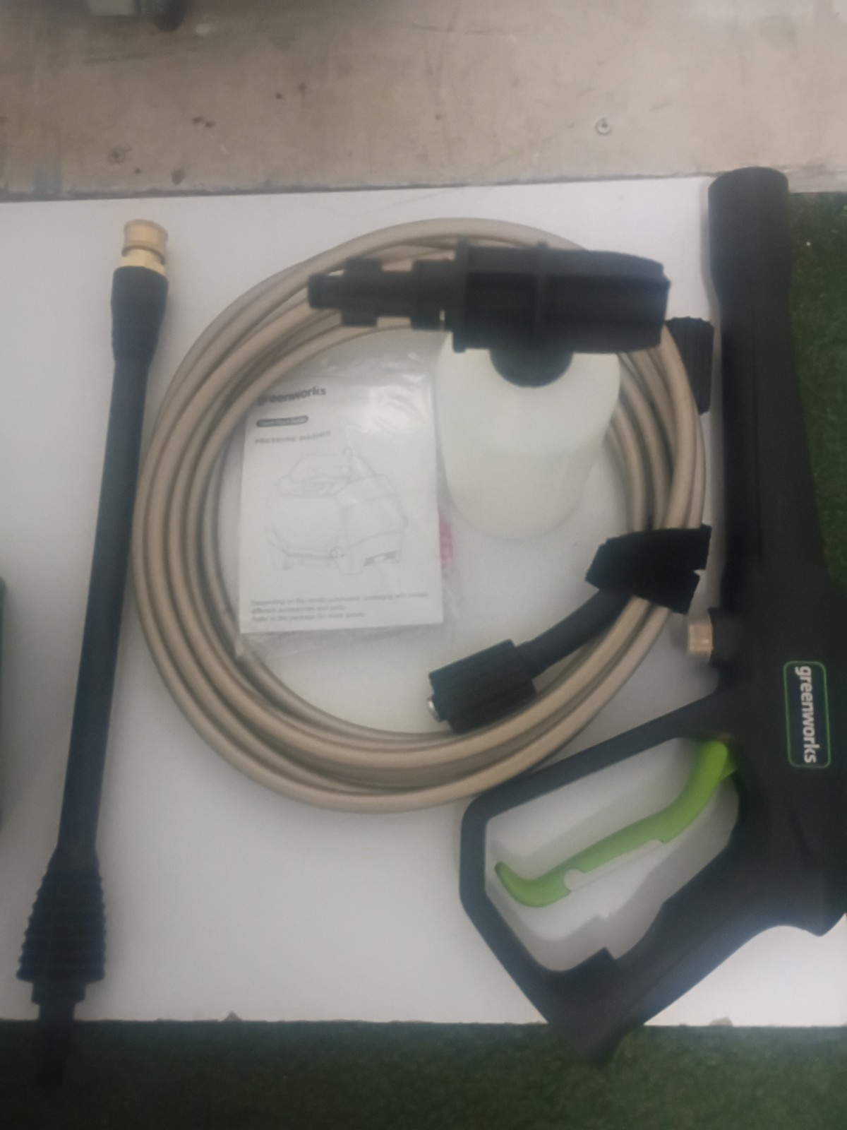 Greenworks 1800 PSI 1.2 GPM Compact Electric Pressure Washer GPW1800