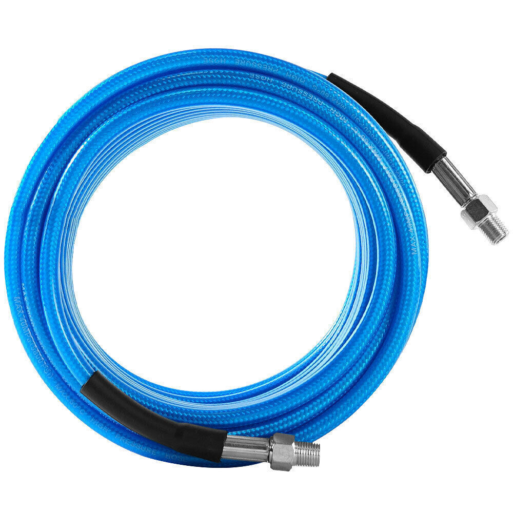 Sewer Jetter Nozzles Kit 50FT Drain Cleaning Hose for Pressure Washer 5800PSI US
