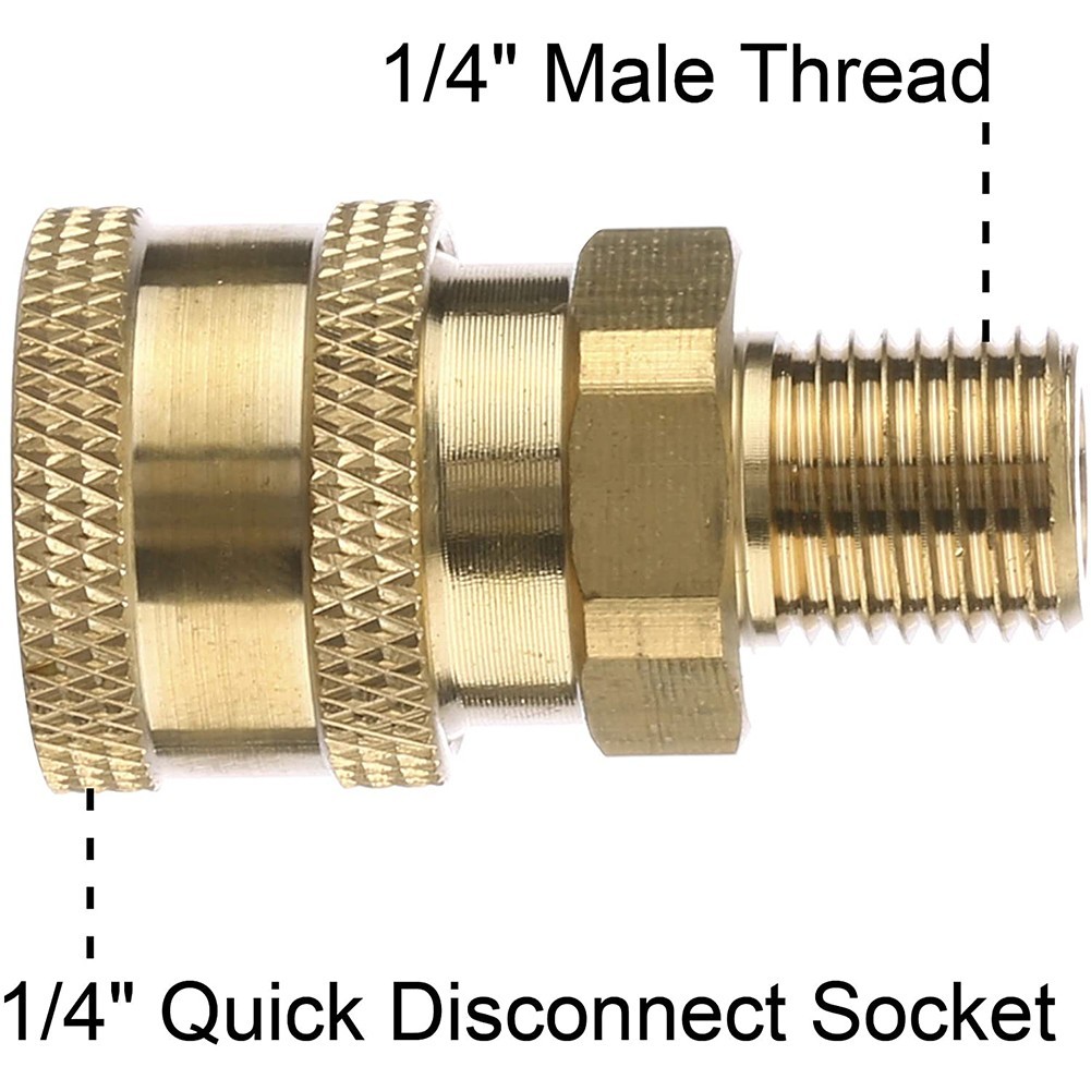 Brand New Pressure Washer Quick Connect Quick-plug Replacement Spray Tough