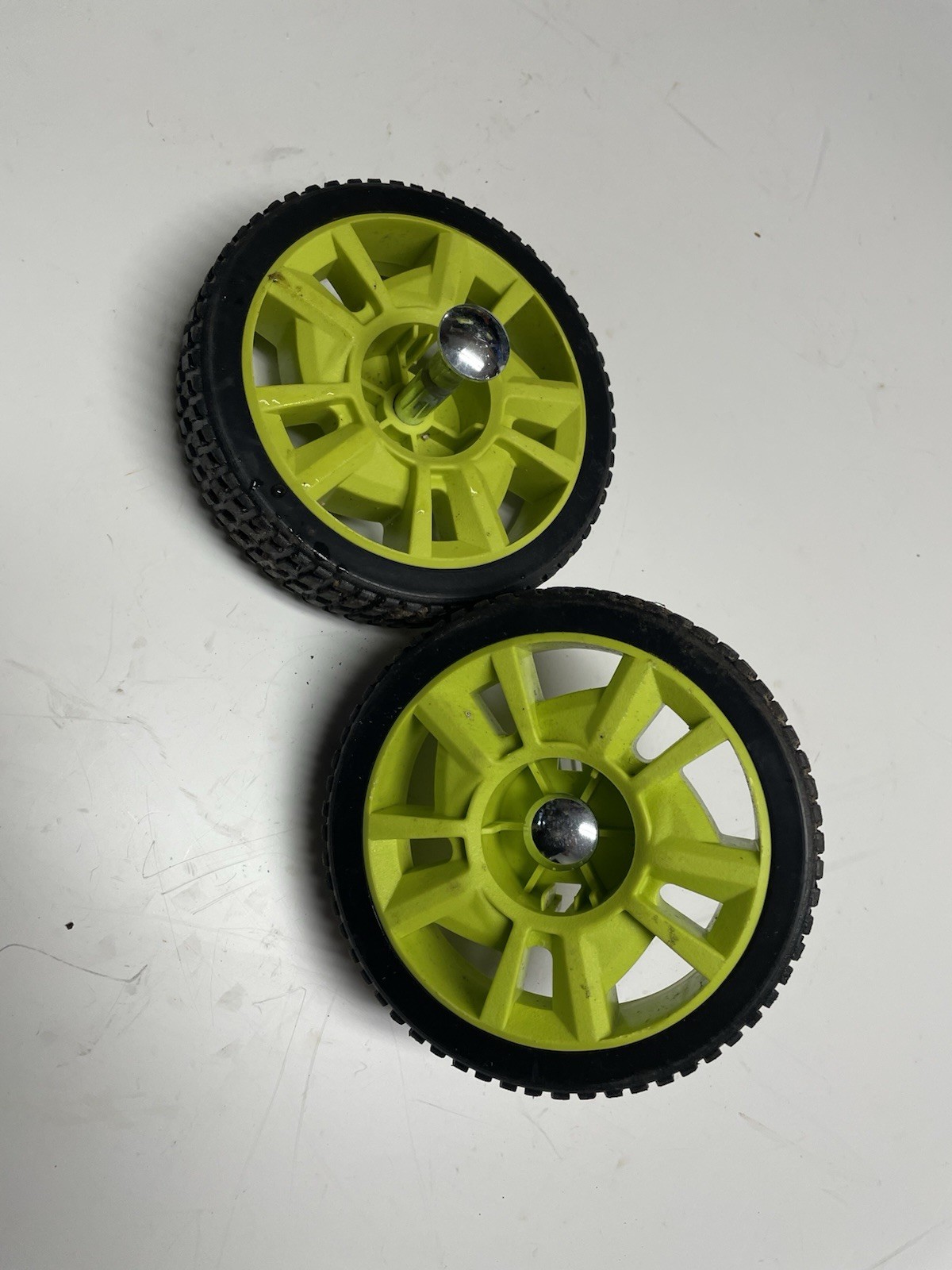 OEM Genuine RYOBI RY142012 2100 Complete Wheel Assembly Electric Pressure Washer