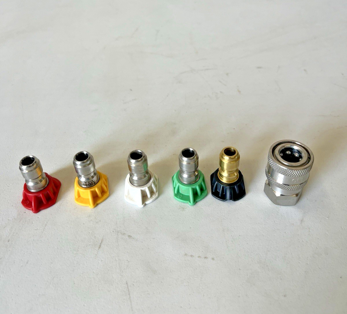 #4.5 Orifice Pressure Washer Nozzle Soap Nozzle 1/4” Stainless Steel Socket NPT