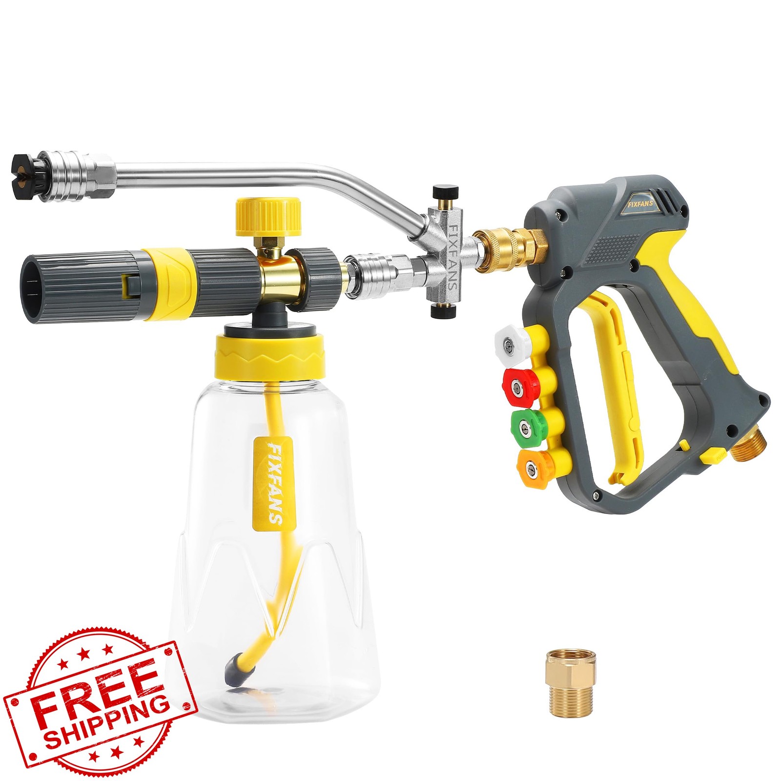 FIXFANS Foam Cannon Gun 1000ML