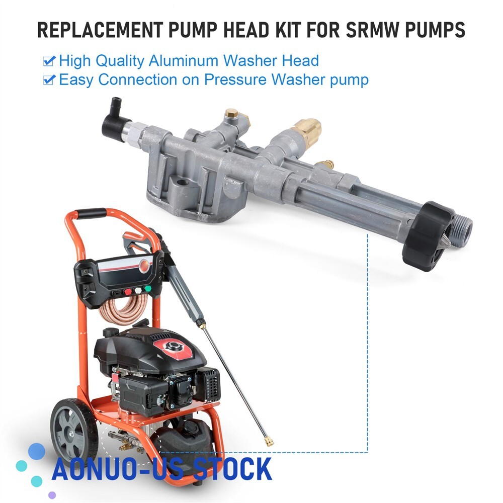 AR42518 Fit For RMW and SRMW Pumps Complete Pressure Washer Pump Head Assy