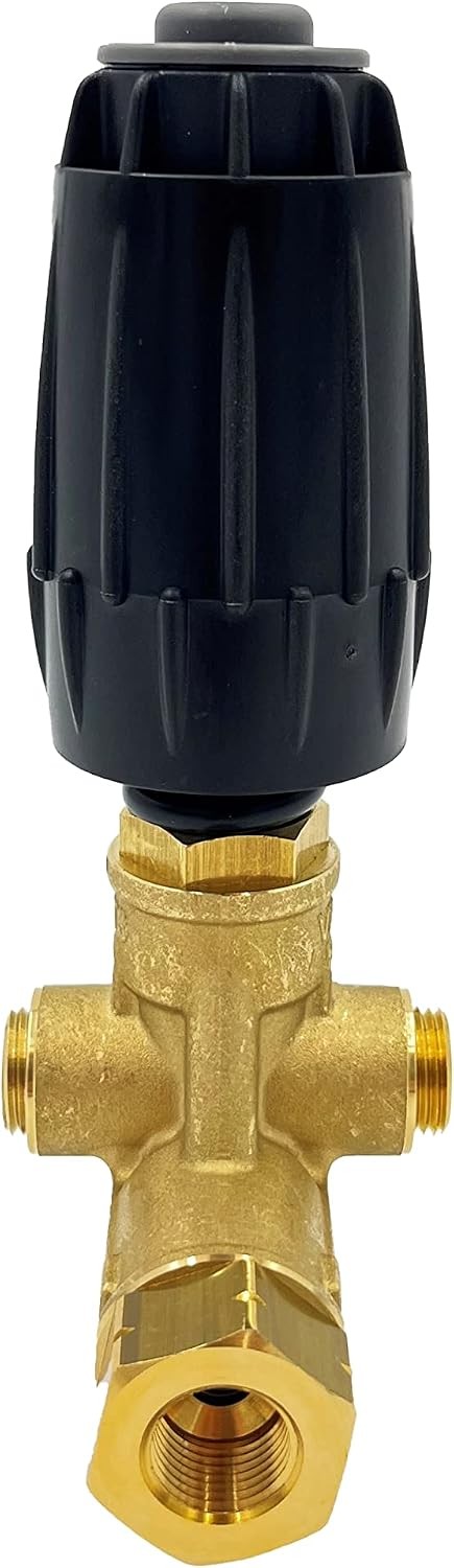 VRT3-310 Unloader Black Spring 4500 PSI 10.5 GPM Adjustment Knob