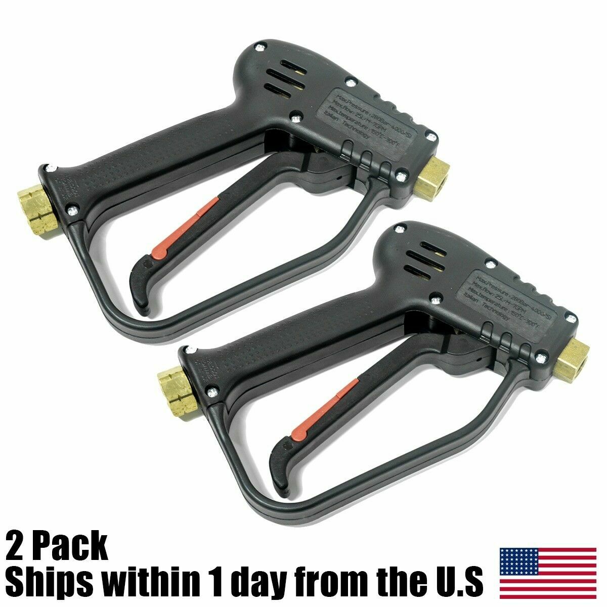 2 GUNS AR NORTH AMERICA MODEL 5101 PRESSURE WASHER GUN 1000- 4000 Psi