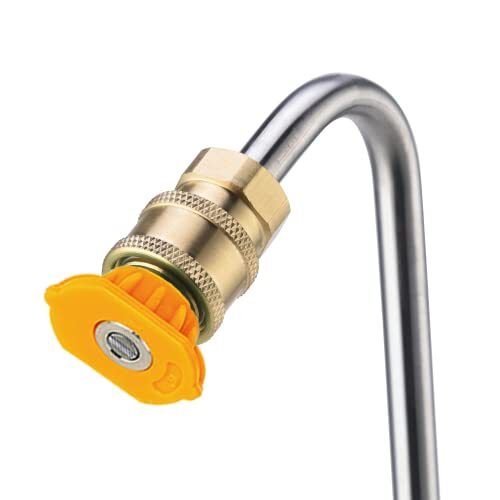Stainless Steel Pressure Washer Gutter Cleaner Attachment Angled Extension Wa…