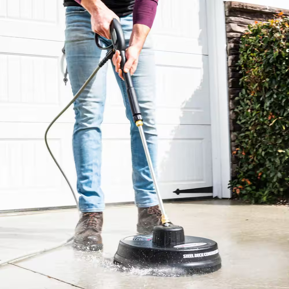 Universal 15 In. 3700 PSI Pressure Washer Surface Cleaner with Nozzle Cleaning T