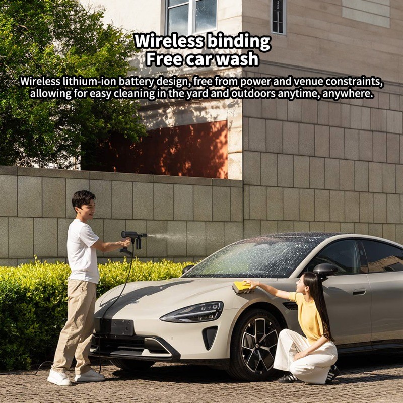 Xiaomi Wireless Car Washer 160L/h High Pressure Large Efficient Flushing Washers