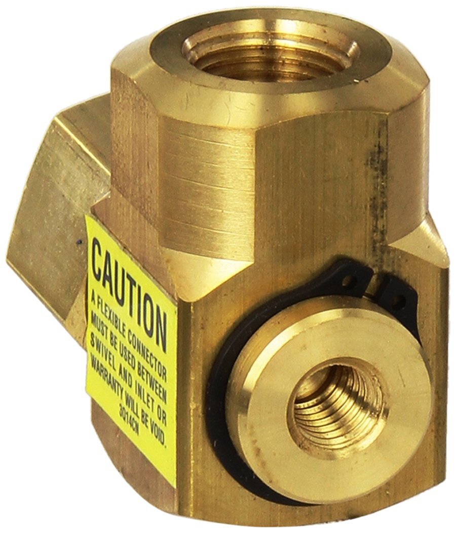 Challenger Brass 3/8 Inch FPT Swivel for 112 and 117 Series Reels