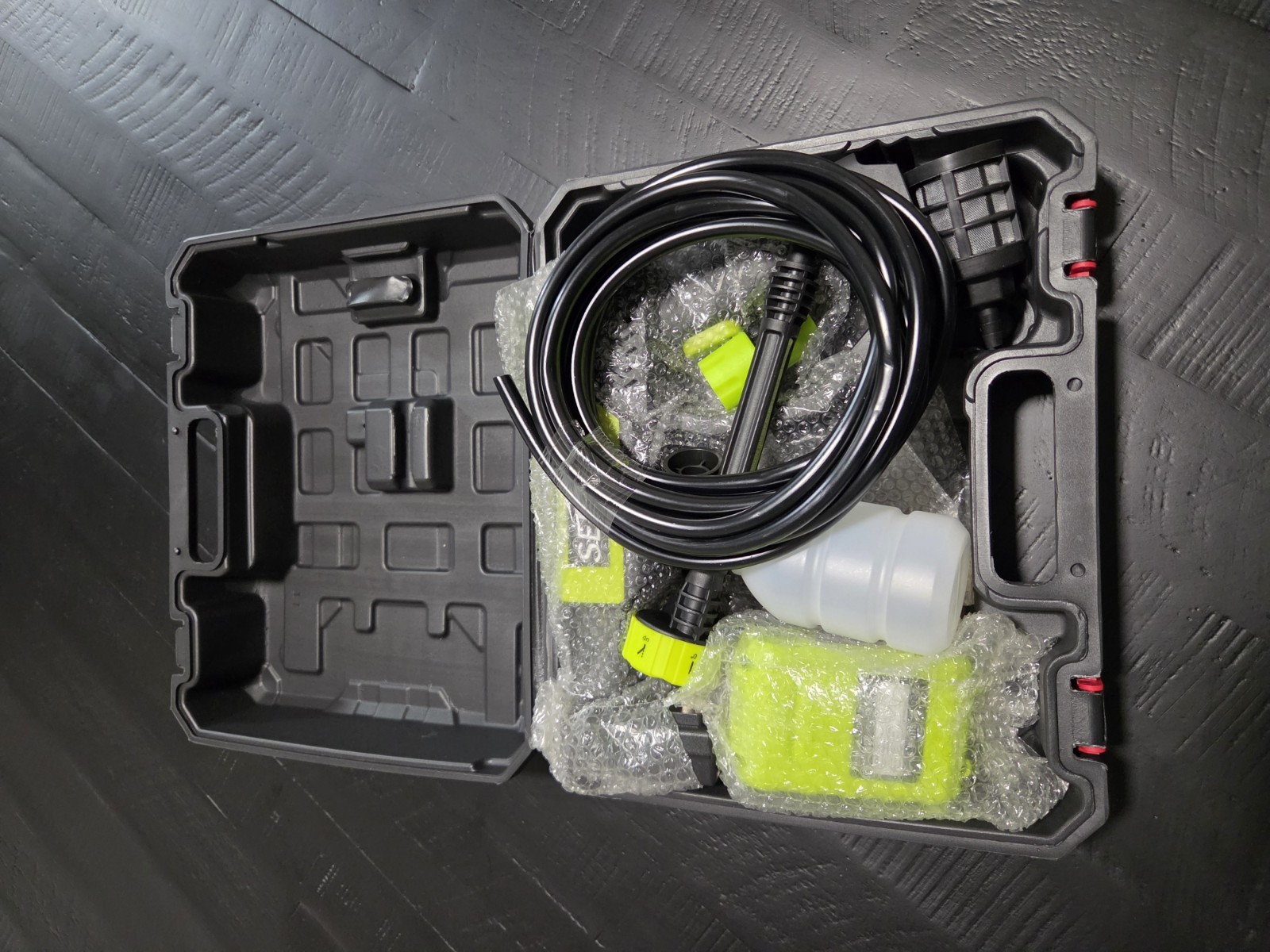 SEESE 21V Cordless Lithium Battery Cold Water Pressure Washer Kit Quick Connect