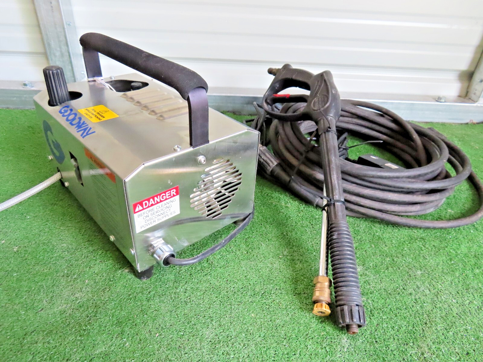 Goodway GPW-1200-60 Portable Electric Hi-Pressure Washer with 50′ Hose 1200 PSI