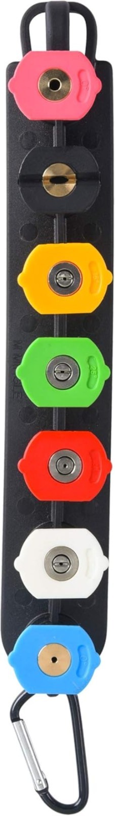 High-Performance Pressure Washer Nozzles Set – 7 Tips, Quick Connect, 4000 PSI