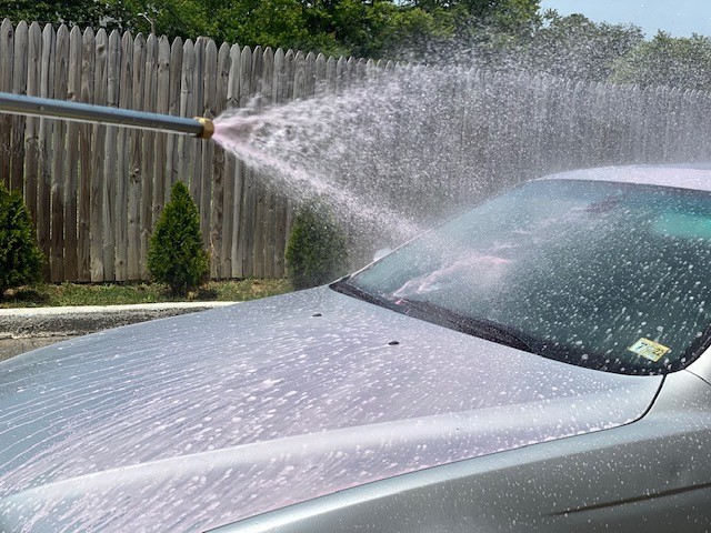Hydro Jet High Pressure Power Washer Water Spray Gun Nozzle For Garden Car Hose