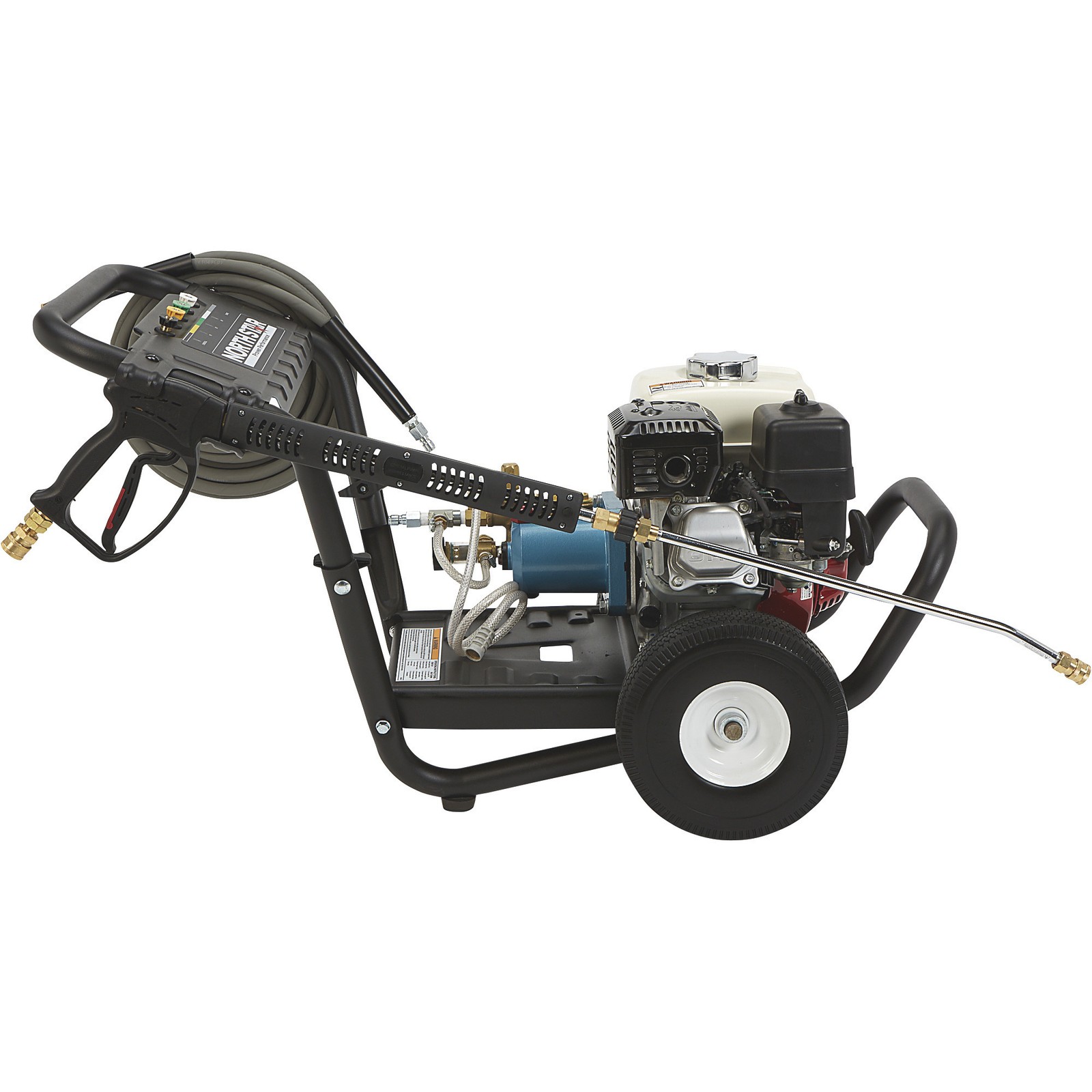 NorthStar Gas Cold Water Pressure Washer, Honda GX200 OHV Engine, 3300 PSI, 2.5
