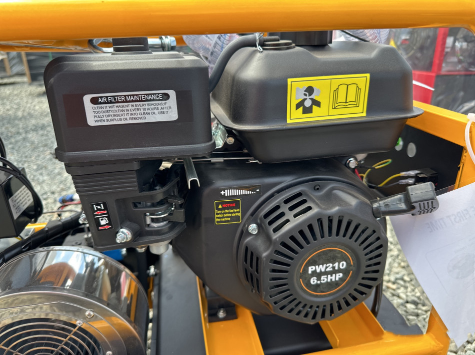Agrotk Hot Water Pressure Washer Machine 6.5HP Gas Engine 3000 PSI Diesel Burner