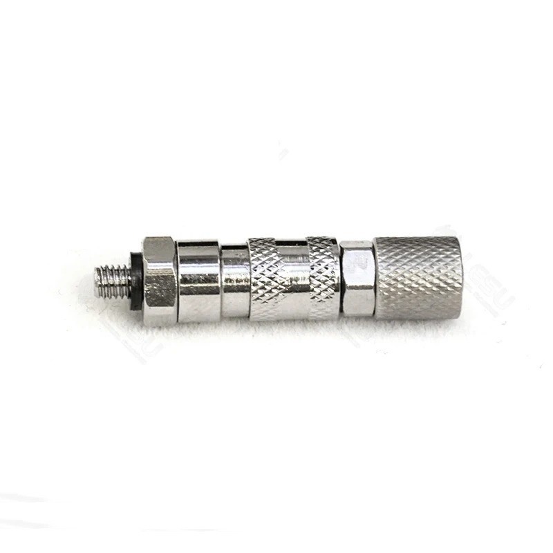 Hydraulic Quick Converter Nozzle Copper Chromium Plated Pressure HP Quick Joint