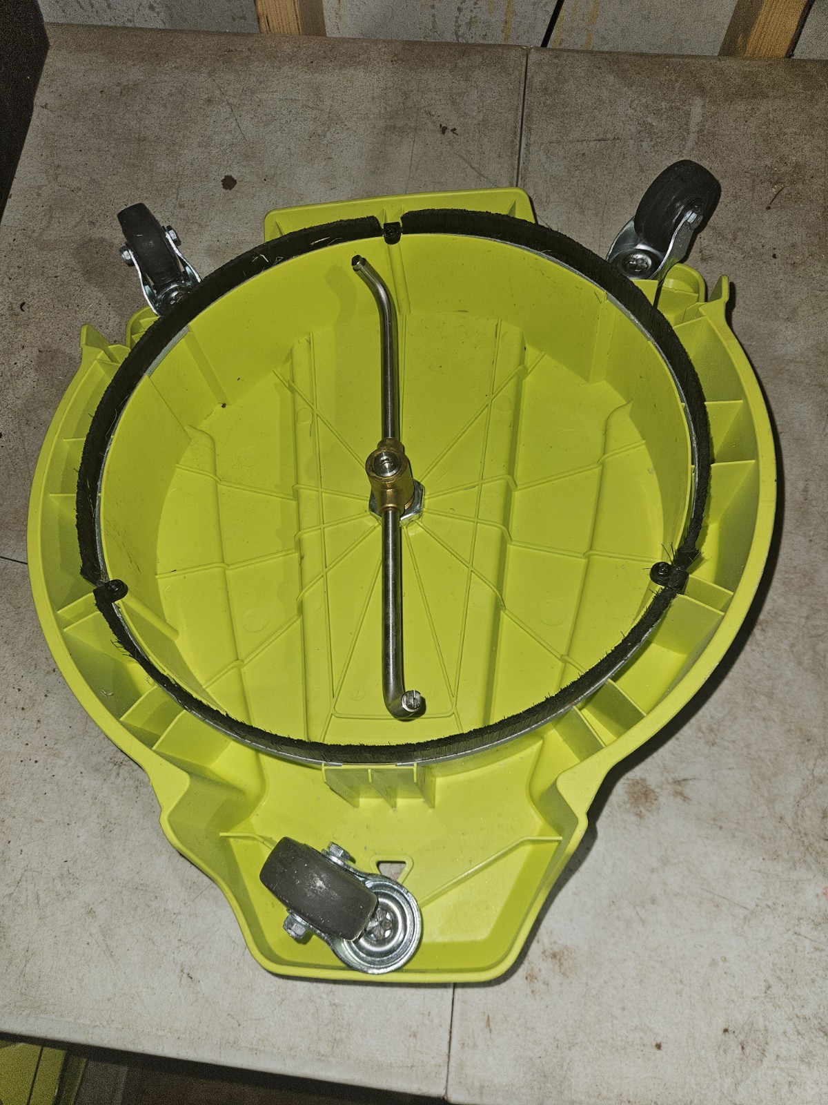 Ryobi 3400 PSI Gas Pressure Washer Surface Cleaner with Caster Wheels