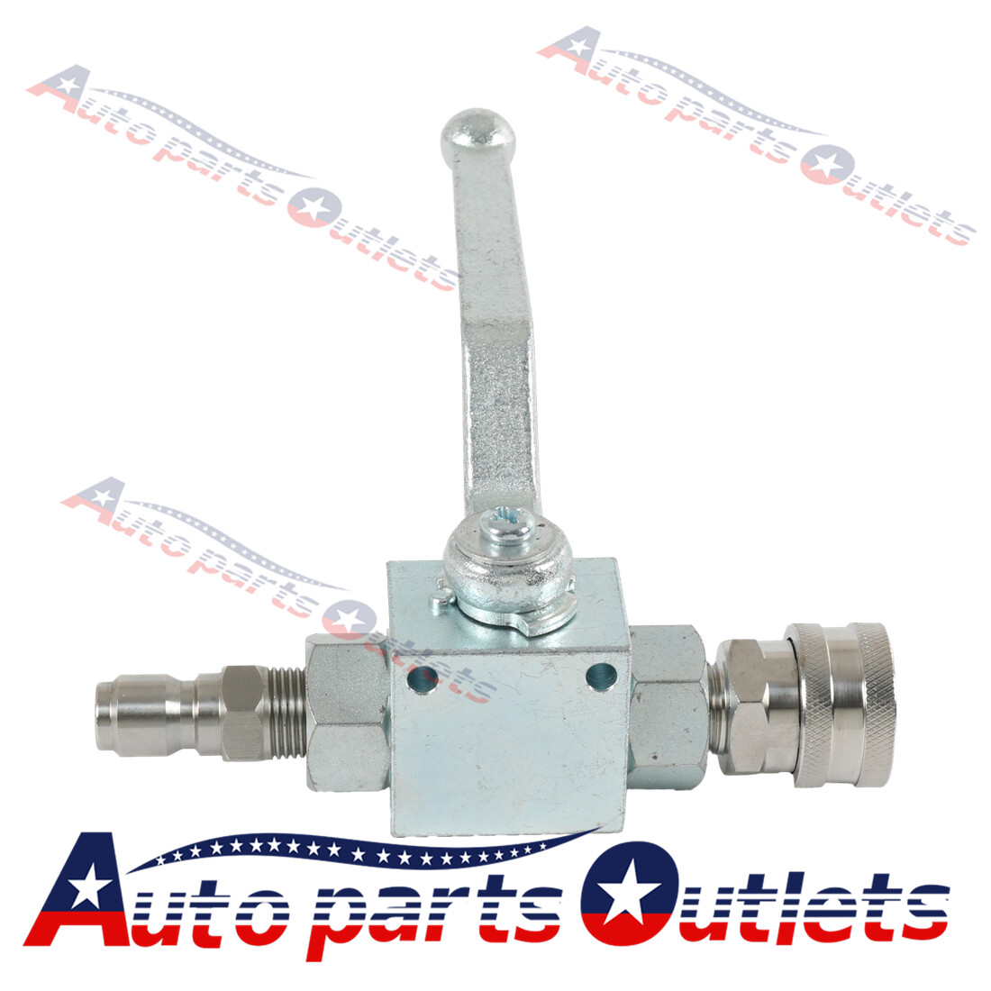 New 4500 Psi 3/8″ Fitting Female Out Steel Ball Valve For Pressure Washers Max