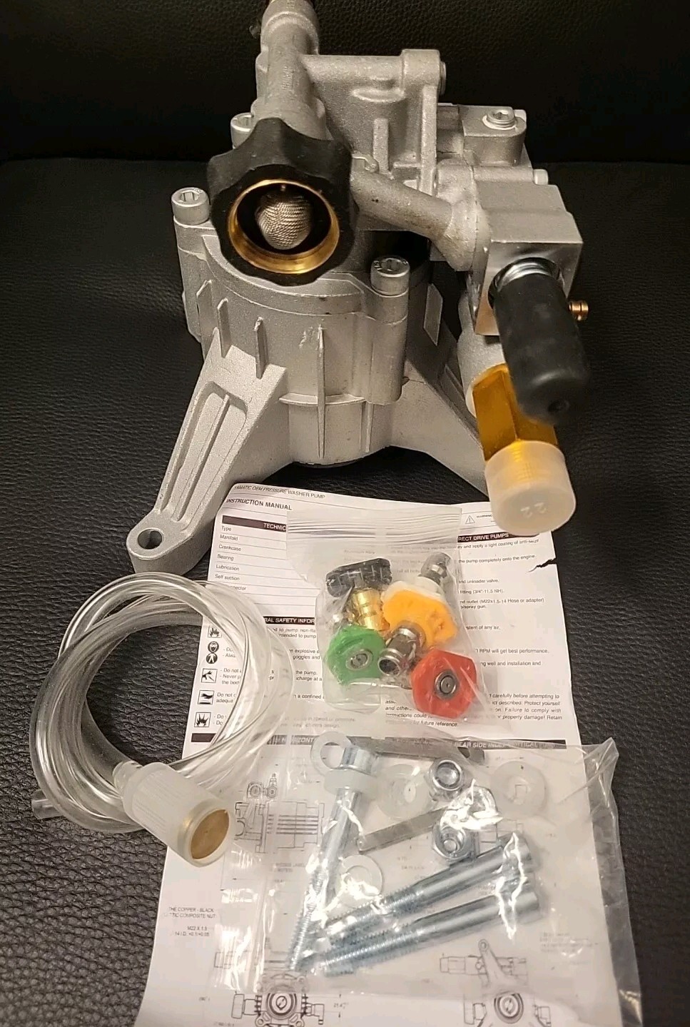 YAMATIC Pressure Washer Replacement Pump 7/8″Shaft Vertical 2500 PSI 2.0 GPM New