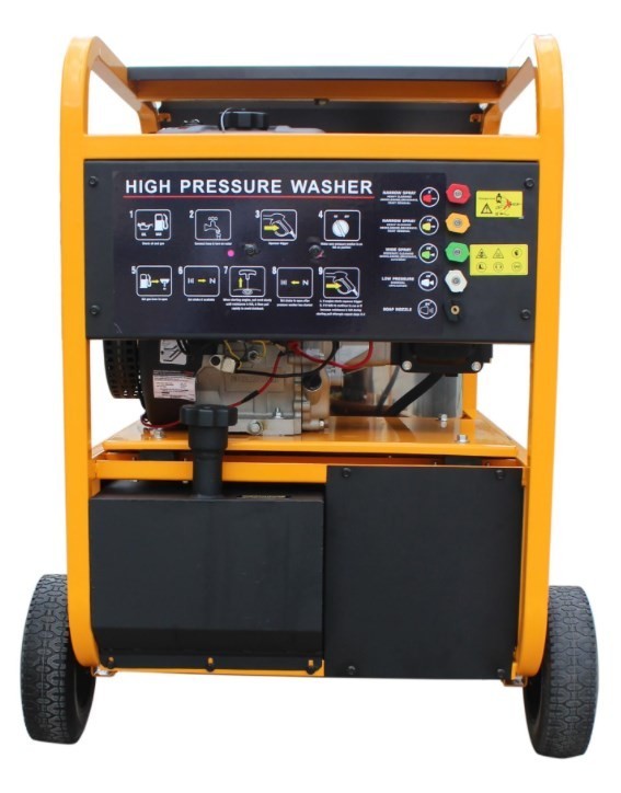 AGT 6.5HP 3000 PSI Hot Water High Pressure Washer Machine Diesel burner