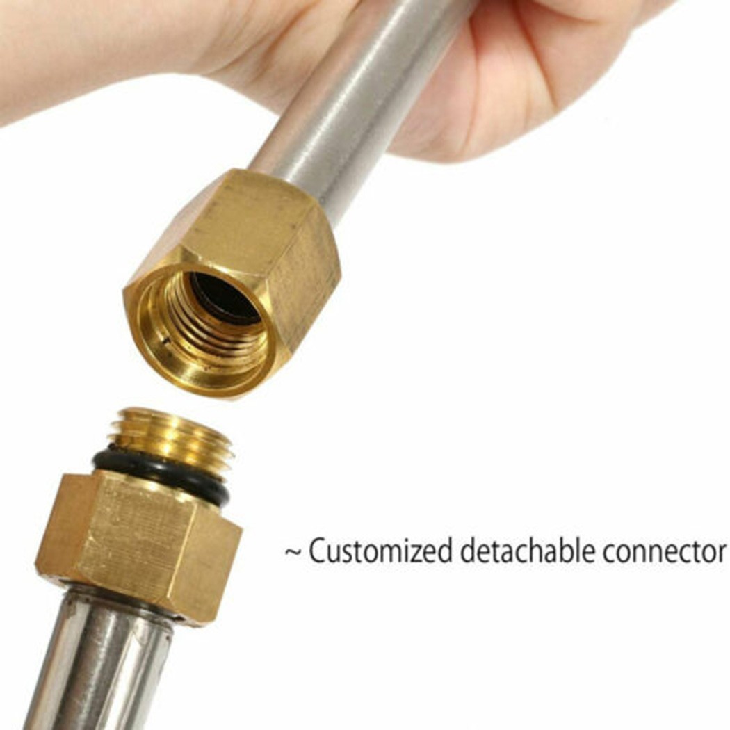 16Inch High Pressure Car Washer Spray Extension Wand Lance Nozzle Tips Hose New