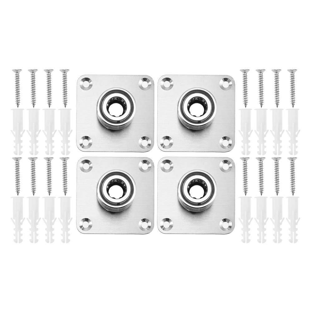 4x Wall Mounted Pressure Washer Foam Cannon Holder for 1/4inch Quick Connector