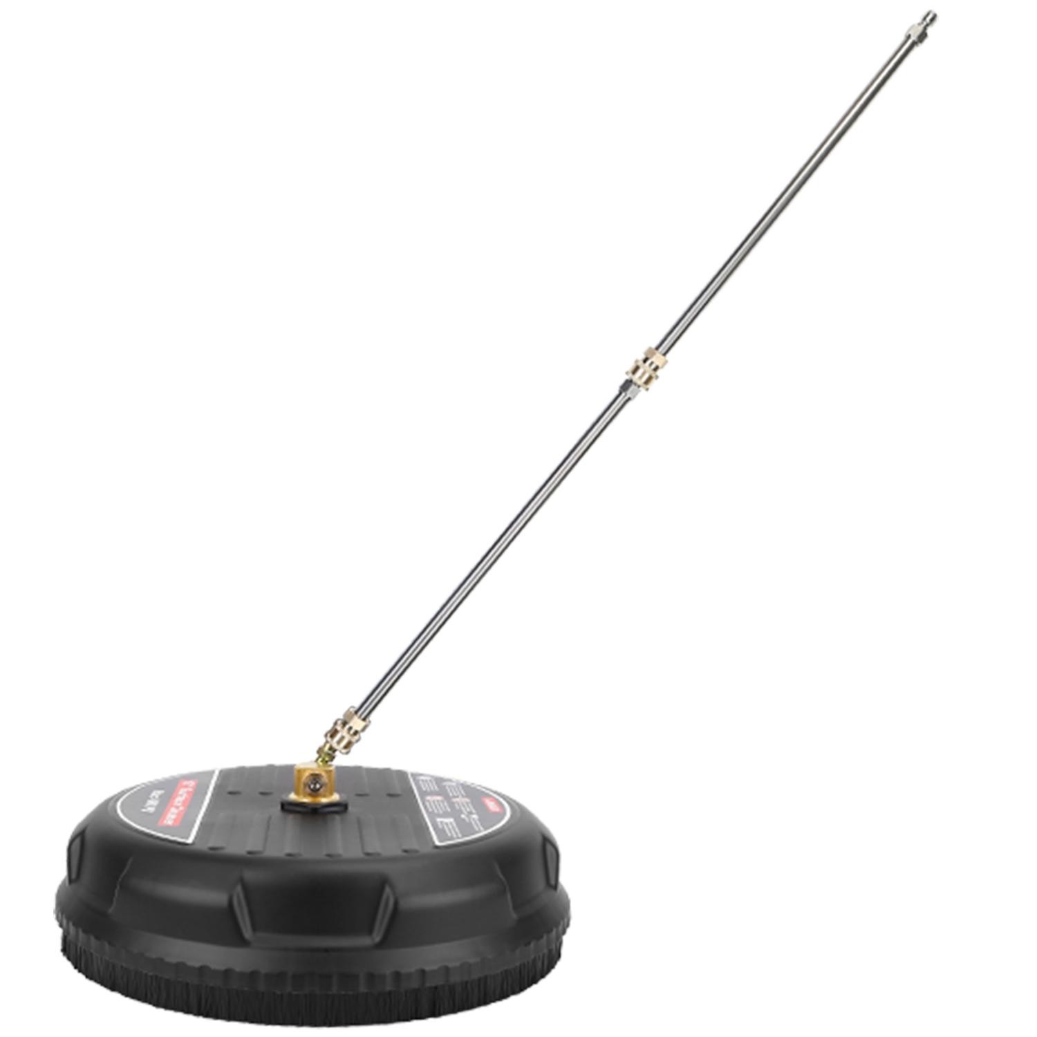 15″ High Pressure Flat Surface Cleaner 4000PSI Disc Power Washer Broom w/ 2 2 x