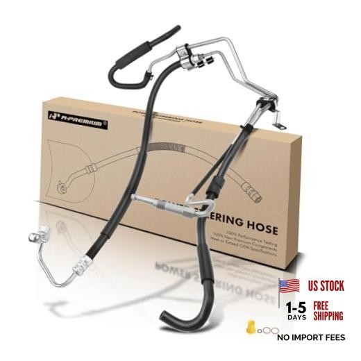 Power Steering Pressure & Return Hose Line Assembly Compatible with Infiniti